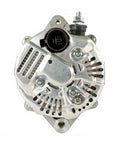 Alternator RE65414 Compatible With John Deere Marine Engines 6081AFM75 And 6125AFM01 front view, plug and play design