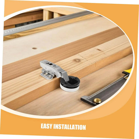 Soft Close Glass Door Hinges Set Of 3 For Inset Cabinets With Concealed Hydraulic Damping Heavy Duty Metal Build, installed view