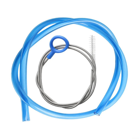 High Flow Hydration Tube Replacement With Cleaning Brush Kit 98cm PVC Hose for reservoirs, outdoor accessory