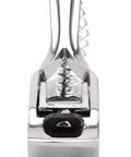 Front view of Pro Grade Heavy Duty Handheld ID Card Slot Punch Tool For Lanyards And Badges, Metal Puncher Plier For PVC Tags with spring mechanism