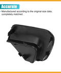 Unpainted Front Right Bumper Tow Hook Cover For Toyota Yaris 2012 2013 2014 Easy Install Direct Fit Replacement Eye Cap Black OE Style