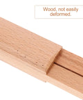 Solid Wooden Geometry Compass For Drawing Massive Circles On Blackboards Up To Forty Seven Inches showing durable wooden construction.