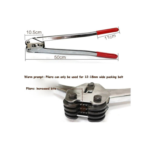 Dude, this portable manual strapping machine is totally rad for packing. Pliers for 12-18mm PET and steel belts.