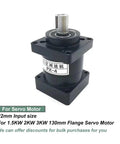 Heavy Duty Nema 52 130Mm Planetary Gearbox Delivers Straight Up Serious 200Nm Torque For Stepper Servo Motors featuring black housing and 22mm input.