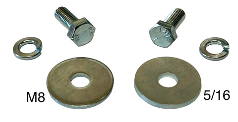 Badass Go Kart Clutch Bolt Kit Featuring Precision Metric M8 And Five Sixteenths Inch Drive Fasteners Paired With Rugged Lock Washers For Rock Solid Three Quarter Shaft Engines.