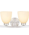 Four Light Metal Bathroom Vanity Wall Light Fixture In Oil Rubbed Bronze With Frosted Glass Shades Approximately 28.5 Inches Wide