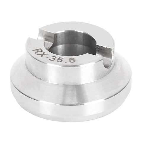 Durable Stainless Steel Watch Back Opener Die With Grooved Edges, Anti Rust Precision Tool For Case Removal, 35.5mm Fit