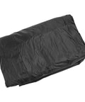 Wire Shelving Cover 36x18x72 Inches, Zipper Front Access, folded 210D Silver Coated Oxford Fabric