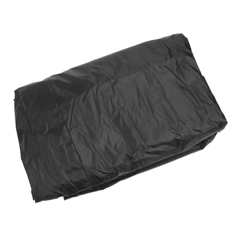 Wire Shelving Cover 36x18x72 Inches, Zipper Front Access, folded 210D Silver Coated Oxford Fabric