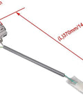 Washer Lid Switch Replacement WP3355806 Durable 3355806 Door Switch dimensions shown in diagram