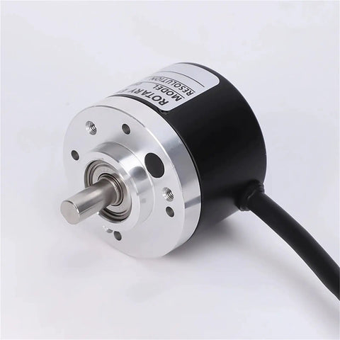 Beefy Solid Shaft Incremental Rotary Encoder For Industrial Motion Control With Precise Position And Speed Feedback And Digital Output OVW2 2MHC Durable Industrial Automation Encoder, metal shaft
