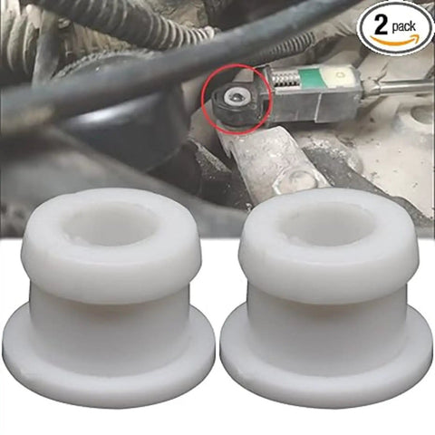 Two Pack Shift Cable Repair Bushing And Shifter Linkage End Clips For Nissan Pathfinder Armada Titan Xterra Frontier 2005 2021 Replaces 134193 349351LA0A Auto Transmission Upgrade, 2-pack plastic bushings