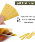 PH Test Strips 1-14 Full Range 1200 Strips For Garden Soil Testing, 15 Packs Of 80 Per Pack, Litmus Paper Indicator Color Match