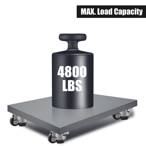 Heavy Duty Stem Leveling Casters Four Pack Beefy 4800 Lb Load Capacity 3 Inch Swivel Casters With Adjustable Leveling Feet And 12 mm Rise 360 Degree Rotation Retractable Industrial Casters For Workbenches Machines Equipment And Furniture