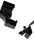Range Drawer Glide Kit For Ovens And Stoves No Fuss Replacement Bottom Drawer Slides black components top view