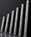Heavy Duty Stainless Steel Drawer Slides With 3 Fold Full Extension And Ball Bearing Runners, Side Mount, Available In 10 To 22 Inch