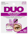 Product packaging of Dark Tone Quick Set Lash Adhesive For Strip And Individual Lashes, No-Fuss Fast-Drying Hold, Long-Lasting