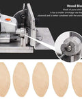 100 pcs wood joining biscuits set for quick cabinet and furniture bonding sizes 0 10 20 pro grade plate joiner