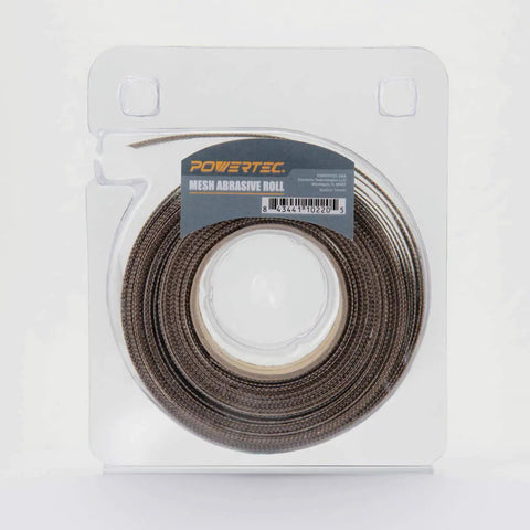 Multi Grit Mesh Sandpaper Roll Kit With Five Grits 180 240 320 400 600 And A Five Slot Dispenser in packaging