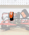 Bright Orange Rubberized FPV Battery Straps 10 Pack Non Slip Tie Down Straps For Drones Helis Planes And Cars with drone setup