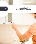 Heavy Duty Stainless Steel Shelf Brackets And Corner Repair Plates 12 Pack Metal Corner Braces for cabinet installation in kitchen