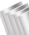 Four Pack 6061 Aluminum Sheets 3.9 X 3.9 X 0.47 Inch Aluminum Plate With Protective Film Finely Polished And Deburred Perfect For DIY Projects And Welds