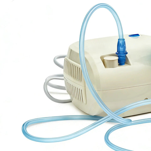 6.5 Foot Extended Suction Connection Tube Replacement Hose For Medical Devices With 9mm Standard Connectors attached to a machine