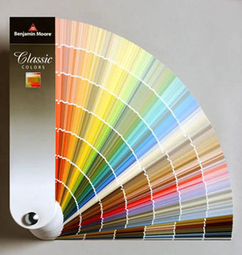 Classic Colors Paint Swatch Fan Deck With AC Colors, Ideal For DIY Pros And Home Makeovers, Case Of 1, Very Good Condition, Easy To Browse And Choose Right Away