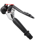 Emergency Eyewash Spray Head With Stainless Steel Drench Hose And Sink Accessory for eye wash units, angled view