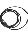 7mm Industrial Endoscope with 2MP HD Camera and Type C USB and Micro USB Interfaces 2m Cable for tight spots inspections