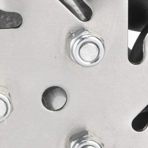 Close-up of Beefy 48mm Steel Mecanum Wheel Set With 8 TPR Rollers Per Wheel For Left And Right Omni Directional Robot Car