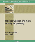 Book cover of Process Control And Yarn Quality In Spinning A Real World Guide For Textile Mills with industrial machinery image.