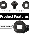 Beefed Up Steel Outer Clamp Washer And Circular Saw Bolt Replacement For DCS390 DCS391 Featuring Premium Steel