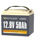 Ultra Lightweight 12V 50Ah LiFePO4 Battery With 50A BMS for RV Life, Marine Adventures, and Off-Grid Power
