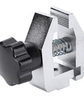 All Purpose Push Pull Force Tester 500N Clamp With Stainless Steel Jaw Clamp Micrometer Fixture For Tensile And Destructive Testing close-up