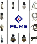 Temperature Sensor Replacement Part For Industrial Air Compressors, Plug And Play, Compatible With Popular Compressor Brands