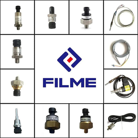 Temperature Sensor Replacement Part For Industrial Air Compressors, Plug And Play, Compatible With Popular Compressor Brands
