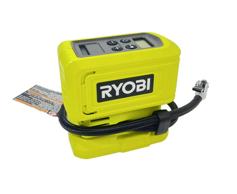 18V Cordless High Pressure Inflator Tool Only PCL001B with display and quick-connect nozzle