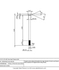 5/16-18 By 5-1/2 Inch UNC Hex Head Titanium Bolt technical drawing featuring dimensions and specifications. Heavy Duty Pack Of Two 5/16-18 By 5-1/2 Inch UNC Hex Head Bolts True Grade 5 Titanium Corrosion Proof Polished Finish Built Tough To Ride Out Saltwater And Handle Hardcore Construction Demands.