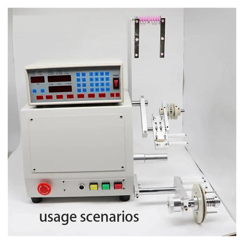 Built Tough Automatic Cable Winder Reel Zero Drama Cord Management Workhorse For Workshop Plus Garage with digital control panel.