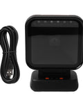 Desktop Platform Barcode Scanner With CMOS Auto Sensing And Continuous QR Reading 640x480 Resolution USB Type B Plug And Play