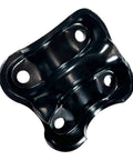 Direct OEM Replacement Rear Axle U Bolt Plate Spacer Kit For 1988 2000 Chevy GMC C1500 K1500 Tahoe close-up of lower anchor plate