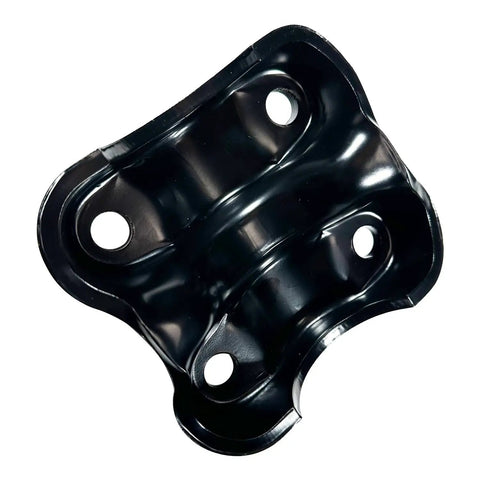 Direct OEM Replacement Rear Axle U Bolt Plate Spacer Kit For 1988 2000 Chevy GMC C1500 K1500 Tahoe close-up of lower anchor plate