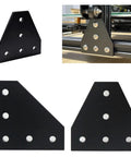 Five Hole 90 Degree Joint Board Plate Connectors Corner Angles Brackets For Aluminum Plate Hardware Accessories