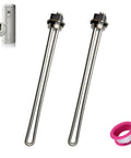 Heavy Duty 4500 Watt 240 Volt Screw In Water Heater Heating Element Hassle Free Swap For Ao Smith Ect Ecs Ecl Eco Systems with gasket