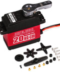 Beefy 20Kg High Torque Digital Servo With Full Metal Gear And Durable Metal Case Waterproof For RC Hobby DIY 180 Degree Control
