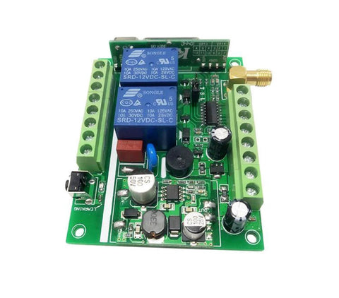 Universal Wireless Remote Control Switch For DC Motors And Linear Actuators 12V To 36V Compatible electronic circuit board