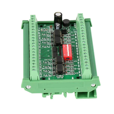 Eight Channel Level Converter Module 5V to 24V and 24V to 5V NPN PNP to NPN Translator for PLC MCU Interfaces With 10 MHz Speed