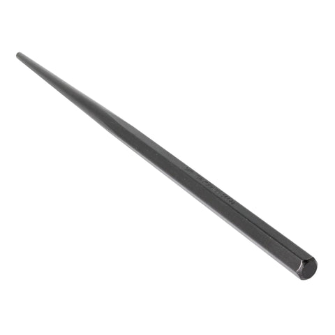 Extra Long Aligning Line Up Punch 3 16 Inch By 12 Inch Reach For No Sweat Hole Alignment Like A Real Deal Pro Black Oxide Finish Made In Usa side view