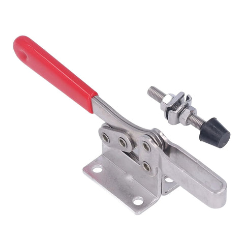 Stainless Steel Welding Hold Down Clamp With Quick Release Push Pull Toggle Action For Woodworking Jigs And Fixtures Heavy Duty